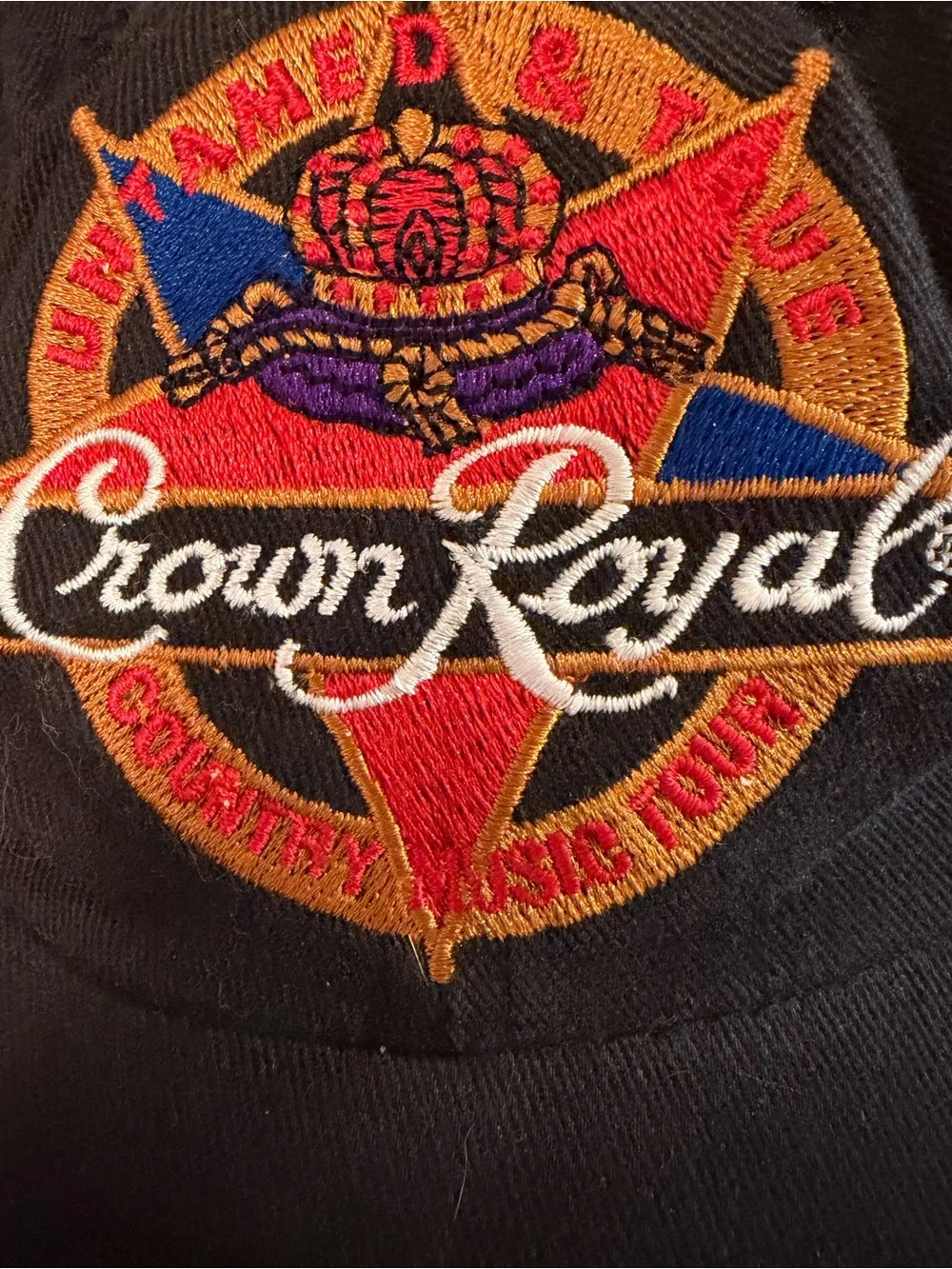 90’s Crown Royal Untamed & True Country Music Tour Cap